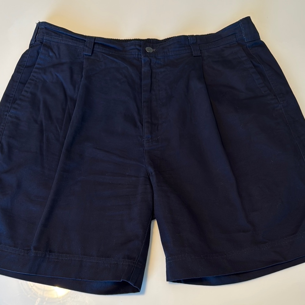 Reyn Spooner 100 navy blue percent cotton
